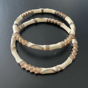 Set of 2 Enamel bangles